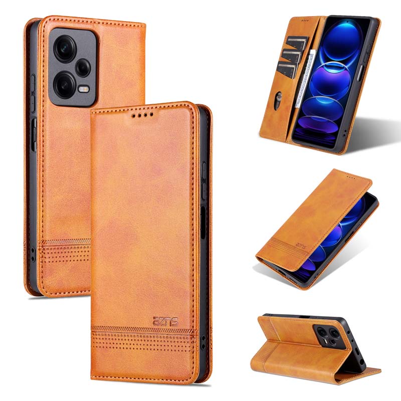 Ví Bao Da Điện Thoại PU Nắp Gập Từ Tính Cho Redmi Note 12 Pro Plus Note12 Pro+ 5G Note 10 Pro Max 9S 10S case