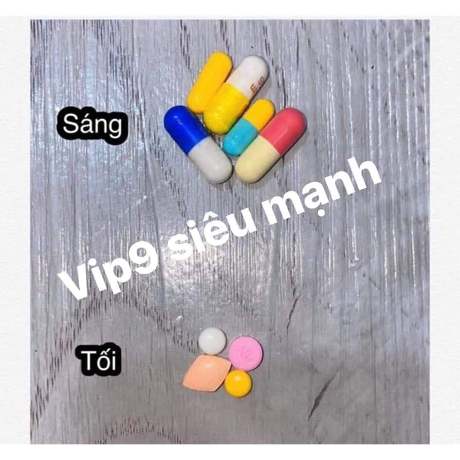Giảm Cân Vip 9 Plus Thái Lan ✅ 9 Viên/ Ngày