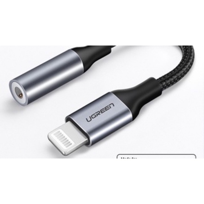 Cáp Lightning to 3.5mm Audio Ugreen 30756  -Bảo hành 18 tháng