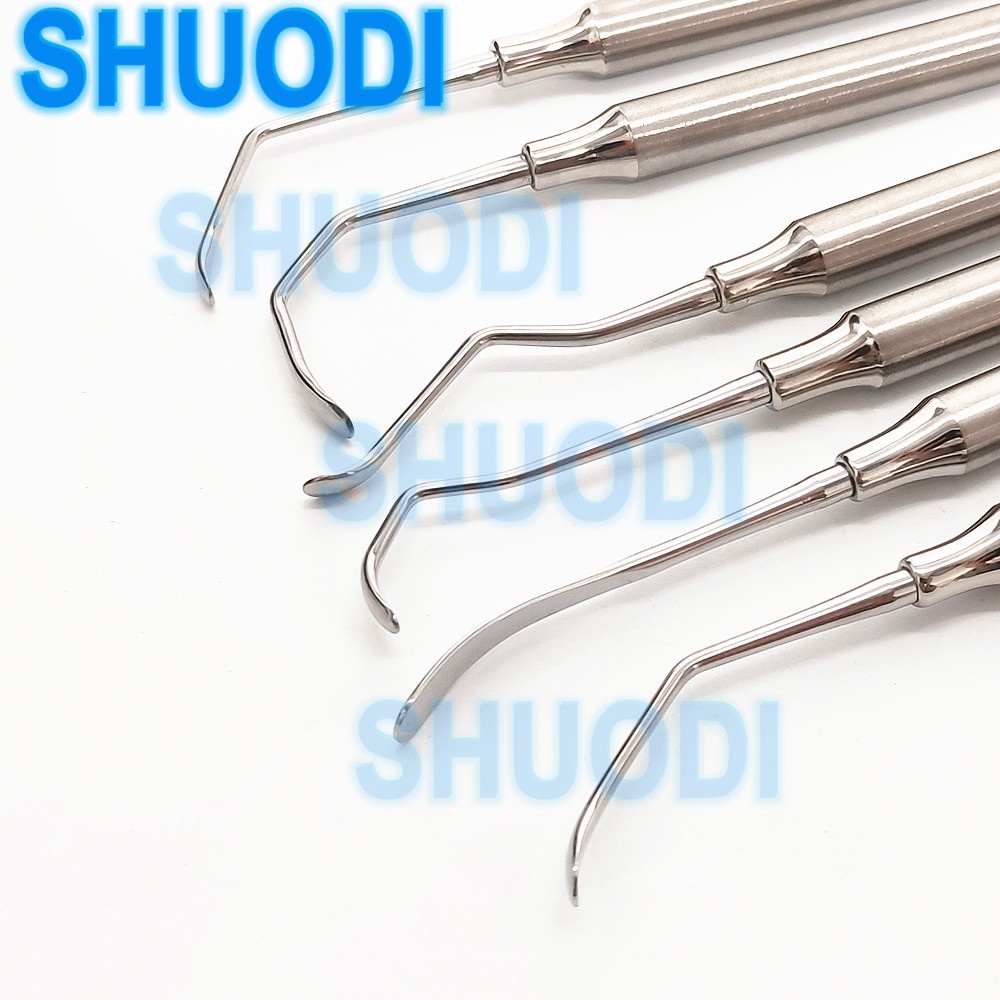 1 Dụng Cụ Nâng Răng Bằng Thép Không Gỉ 6 Loại