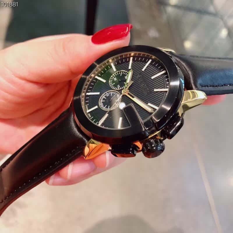 Đồng hồ nam G-chrono YA101.2 , dây da , size 44mm