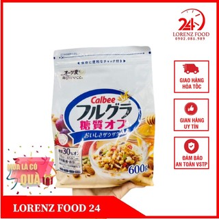 Ngũ cốc calbee nhật bản thay thế bữa ăn sáng 600g - ngũ cốc calbee, ngũ cốc hoa quả calbee nhật bản ngon tuyệt