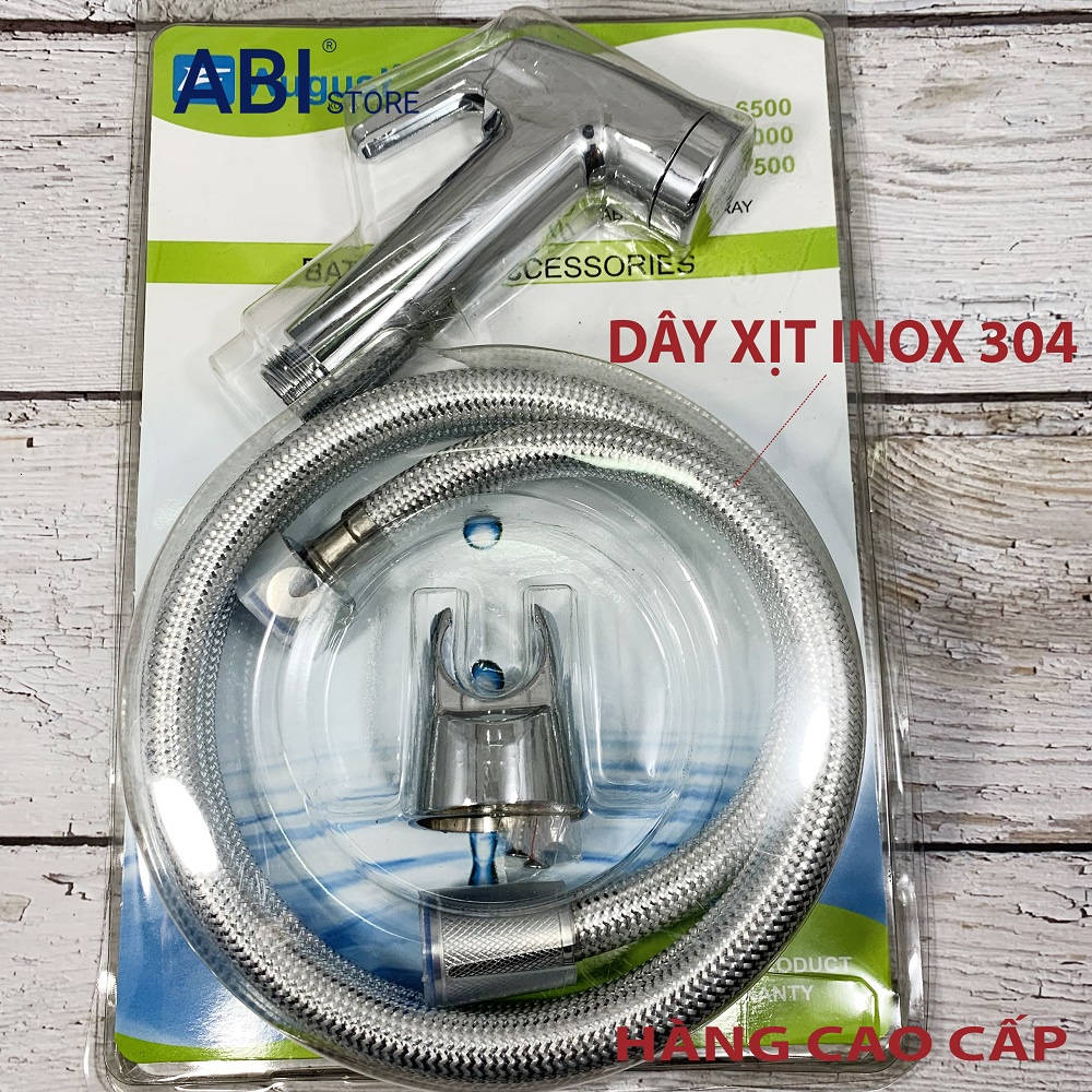 Các mẫu bộ vòi xịt nhà vệ sinh toilet dây ốc đồng, dây xịt nhựa, dây inox 304 giá rẻ, xịt bồn cầu cao cấp