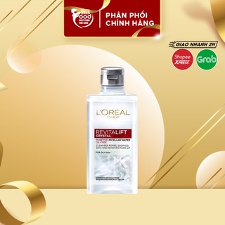 Nước Tẩy Trang L'oreal Revitalift Crystal Purifying Micellar Water 95ml