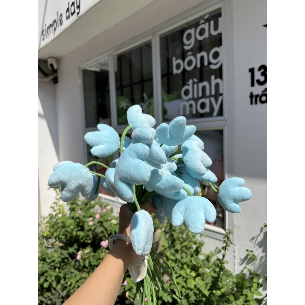 Lá 3 Góc Dễ Thương, thân 30cm - gấu bông đình may