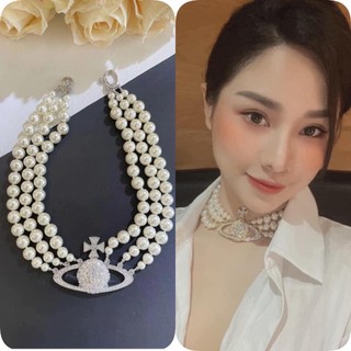 VÒNG CỔ CHOKER ĐÍNH ĐÁ THỜI TRANG