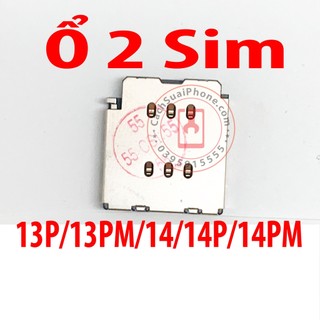 Ổ và khay 2 sim vật lý 13 pro / 13 pro max