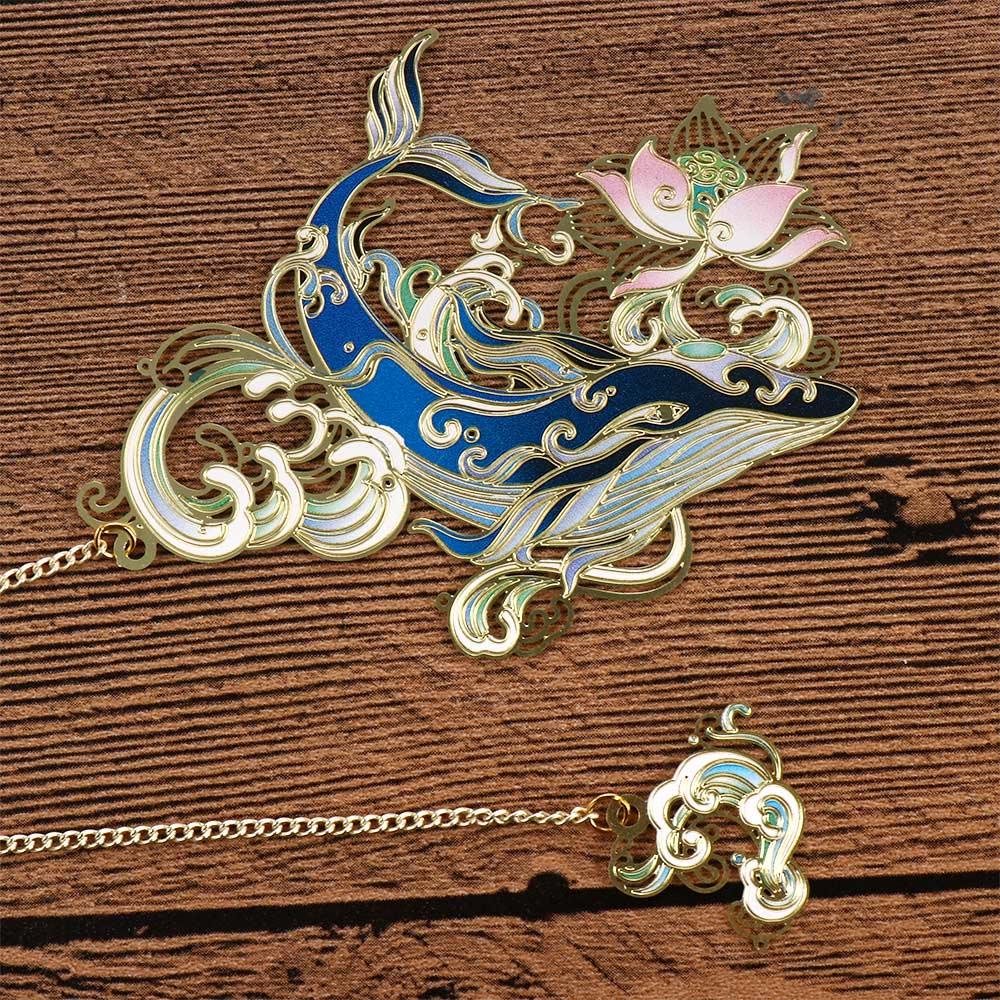 Giá Đỡ Kẹp Sách Bằng Kim Loại Phong Cách Retro Sáng Tạo