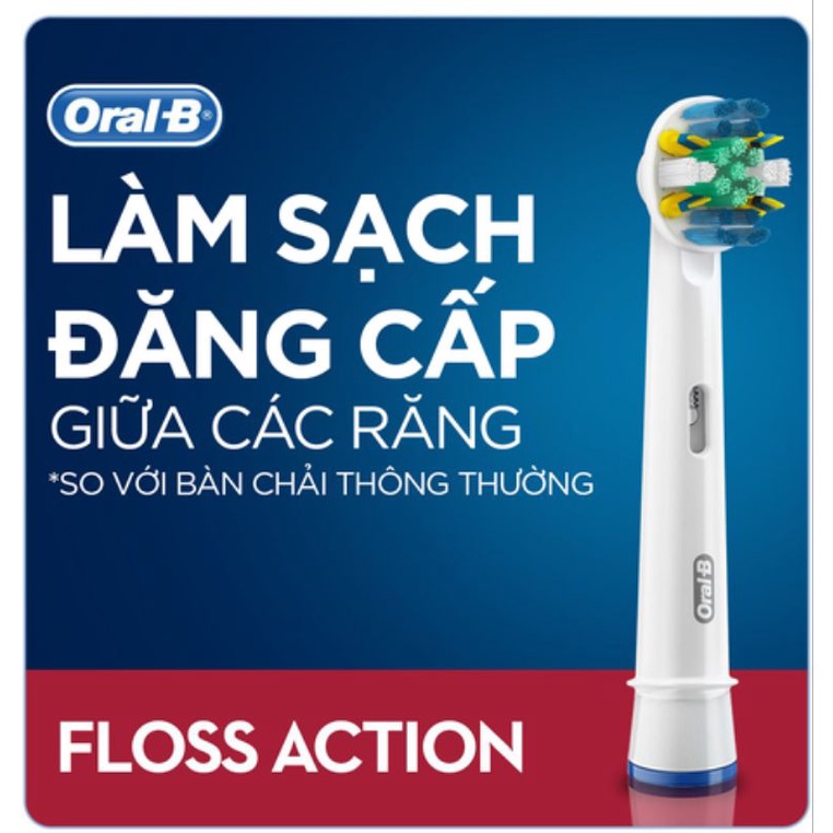 Đầu bàn chải điện Oral-B Floss Action - Chính hãng
