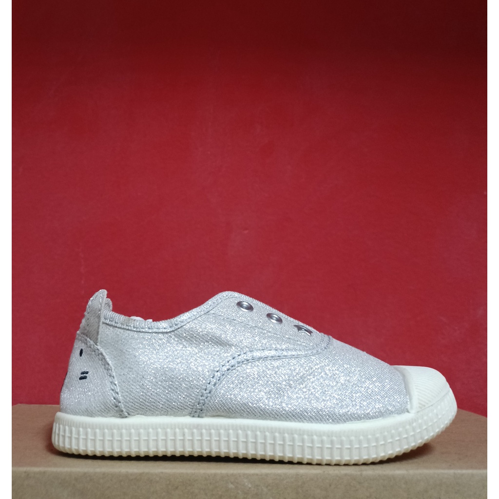 Giày lười Next bạc, gót hình thỏ