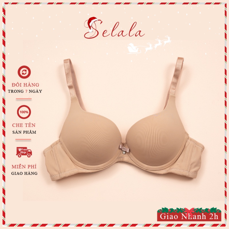 Áo Lót Su Selala Chéo Có Gọng Siêu Nâng Đẩy Mát Lạnh AG04