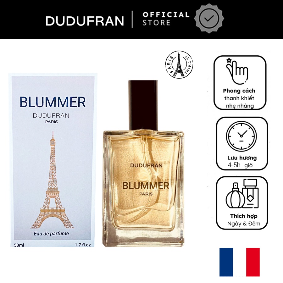 Nước hoa nữ BLUMMER chính hãng, thơm lâu DUDUFRAN 50ml BL50