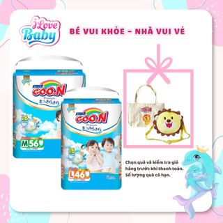 Tã Goon Premium Super Jumbo Dán NB70/S64/M60/L50/XL46- Quần M56/L46/XL42/XXL36/XXXL26