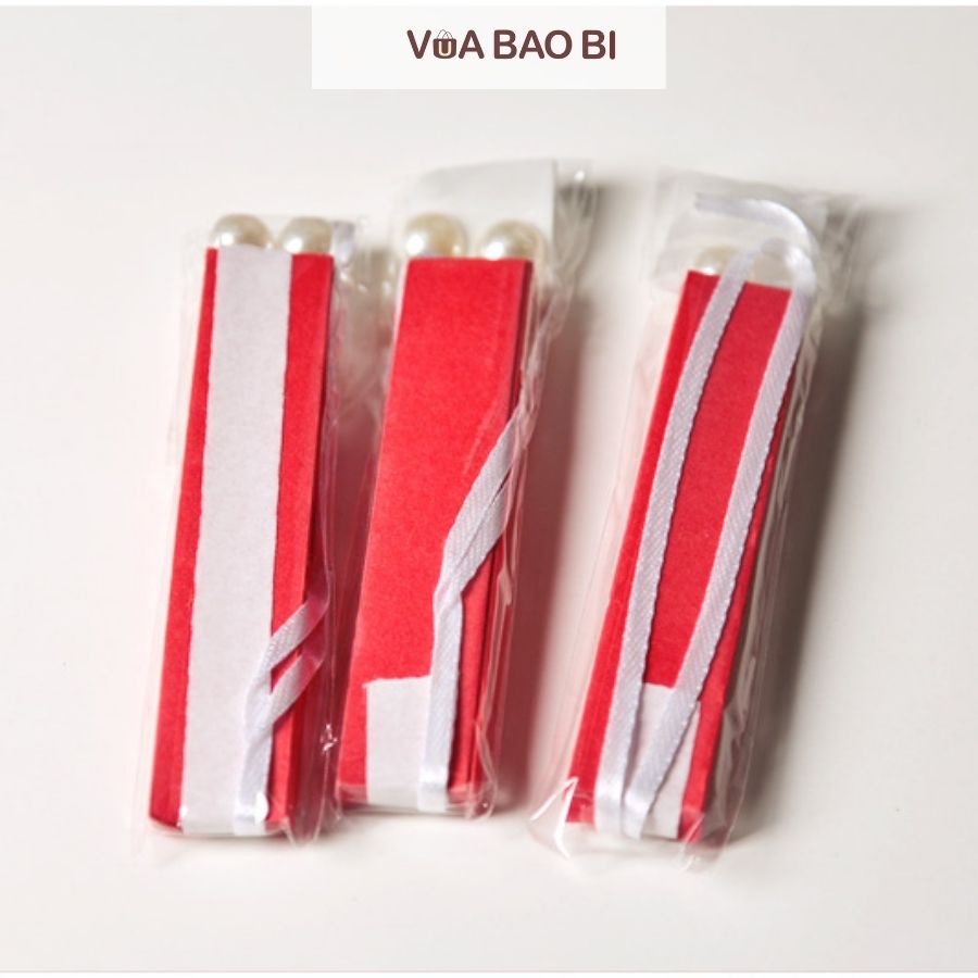 Quạt giấy đỏ, rẻ quạt giấy gắn ngọc đường kính 10-40cm trang trí tết, set quà tặng, bánh sinh nhật