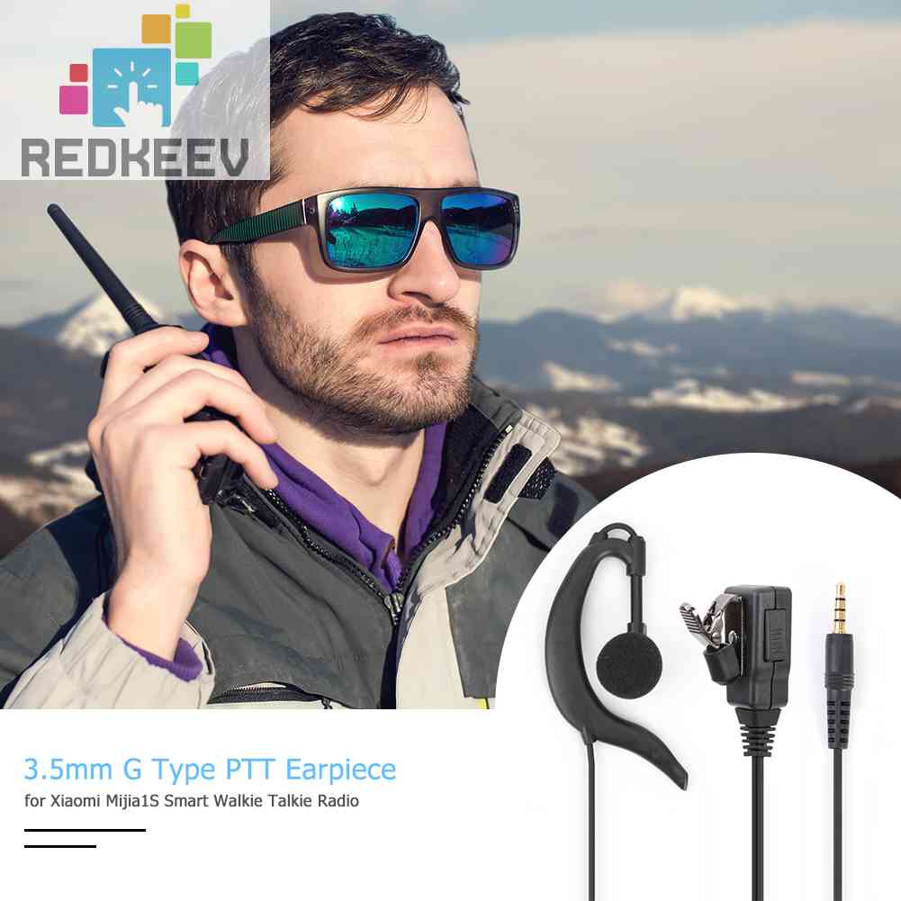 Tai Nghe Nhét Tai Giắc Cắm 3.5mm PTT Chuyên Dụng Cho Bộ Đàm Xiaomi Mijia1S