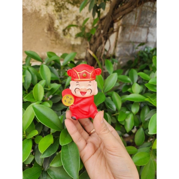 THẦN TÀI, MÈO CHIÊU TÀI, TÚI VÀNG BẰNG NHỰA