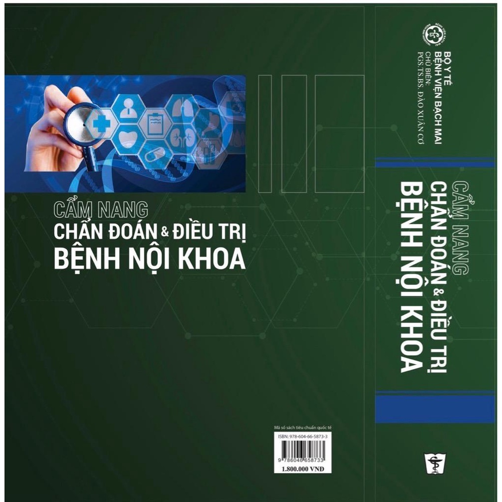 Sách - Cẩm nang chẩn đoán và điều trị bệnh nội khoa (1.800.000đ sale còn 1.300.000đ)