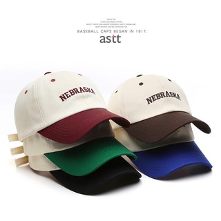 Mũ lưỡi trai Baseball Cap phối 2 màu - thời trang Unisex, phong cách Hàn Quốc