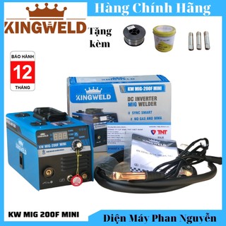 Máy hàn mig 2 chức năng kw mig 200f kingweld