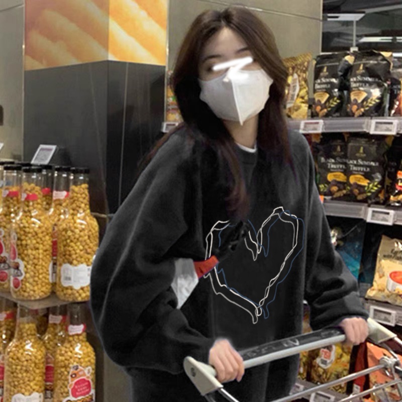 NRVP Áo Thun Unisex Cổ Tròn Dài Tay Phong Cách Hàn Quốc Mới 2023