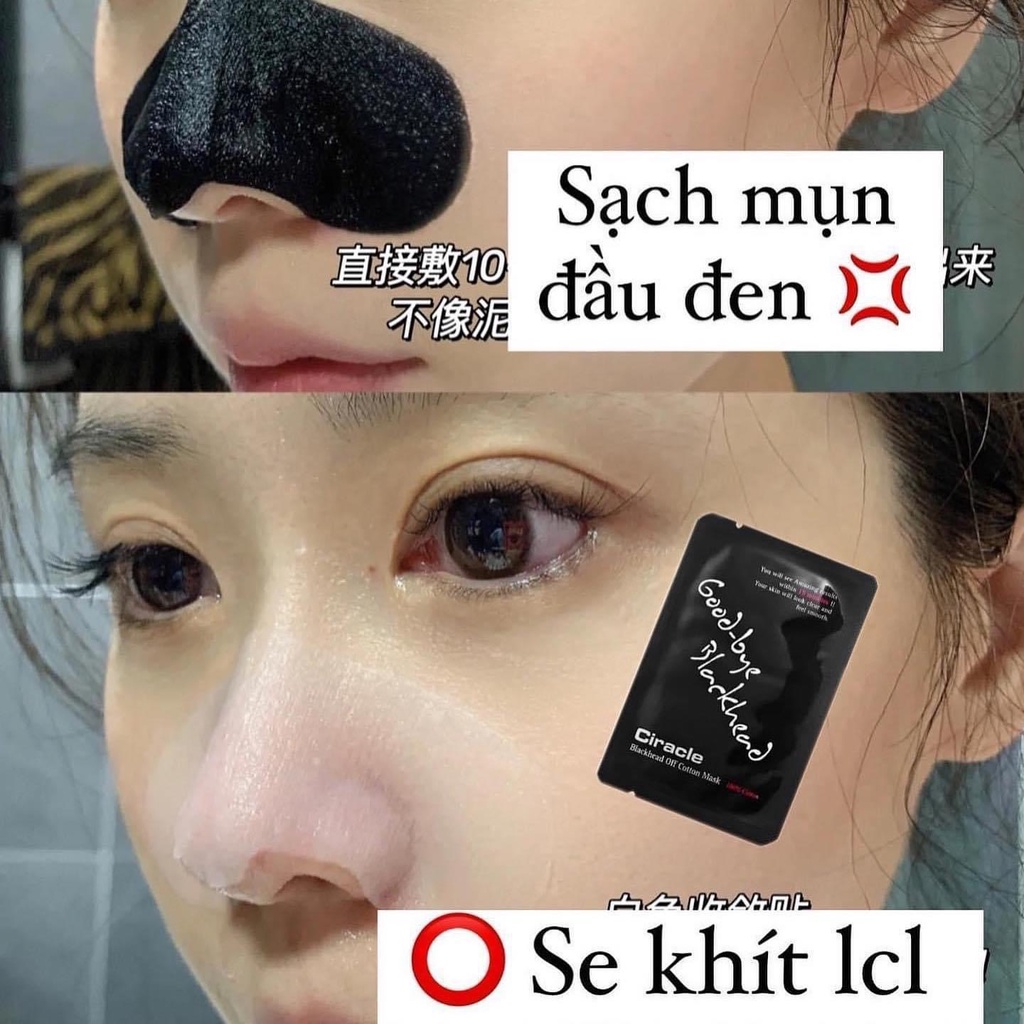 Hộp 20 miếng mặt nạ đẩy mụn đầu đen Ciracle Goodbye Blackhead LS