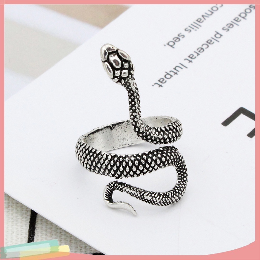 Nhẫn hợp kim hình rắn độc đáo thời trang cho nữ