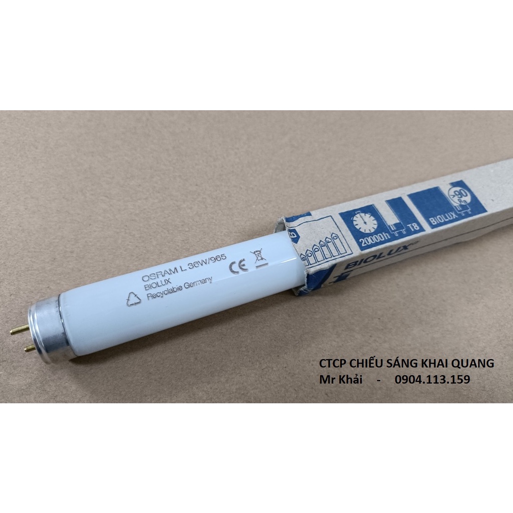 Bóng so màu D65 Osram BIOLUX L36W/965 dài 1.2m