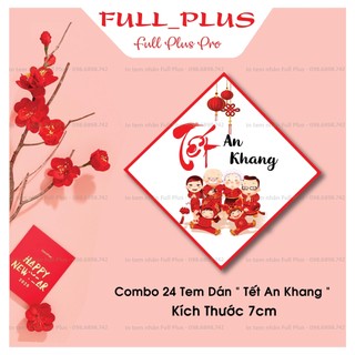 [ Sẵn ] Tem Dán Tết, Tem Dán Chúc Mừng Năm Mới