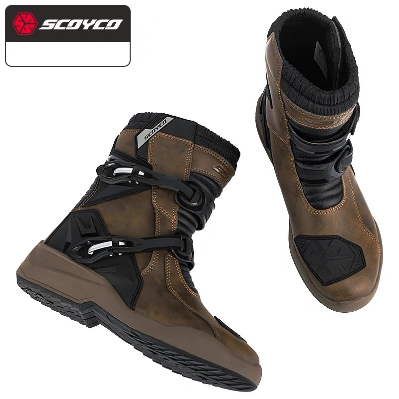 Giày bảo hộ moto chống nước Scoyco MT038 / MT038WP