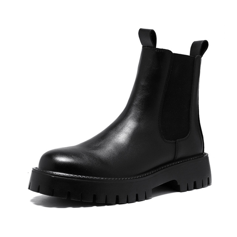 Giày nam Chelsea Boot Chunky The Jinx new 2023 da nappa cao cấp bản CK3551