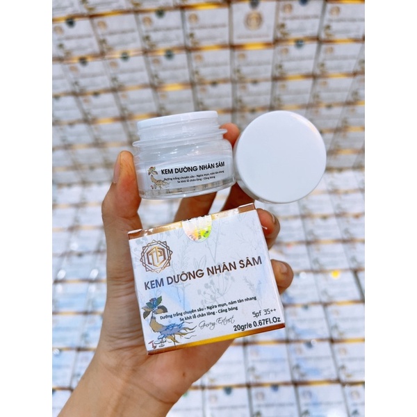 Kem nhân sâm phấn nhung handmade