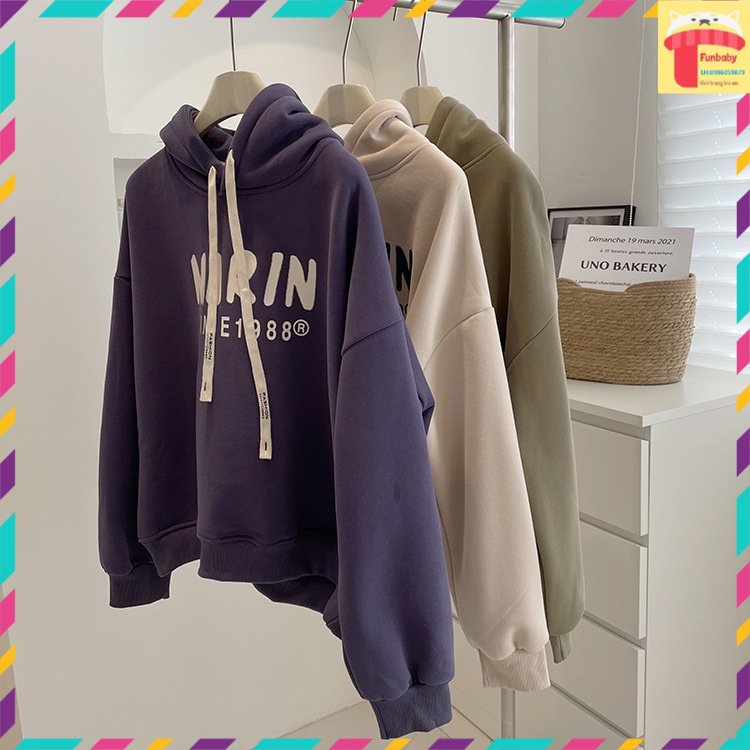 Áo Hoodie lót lông cho bé trai 9-15 tuổi in chữ Thpd, Áo nỉ trẻ em dày dặn ấm áp chất liệu cao cấp kiểu dáng thời trang