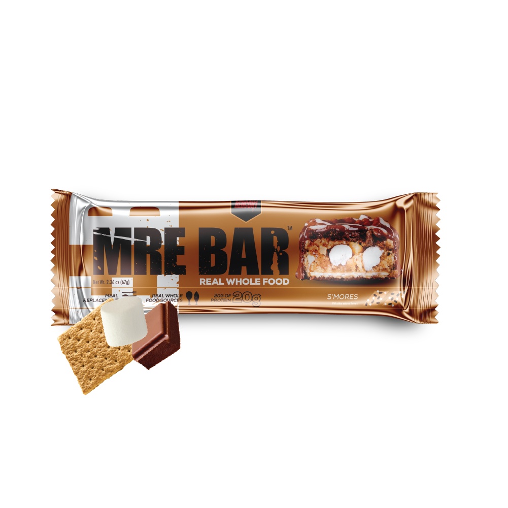 Thanh Protein Redcon1 MRE Bar , Bữa ăn thay thế tiện lợi với 20g protein | Nhập khẩu USA