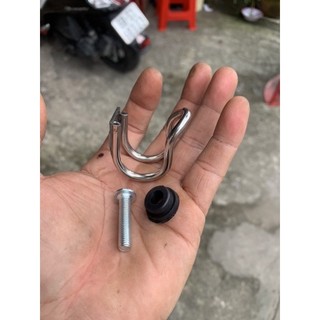 móc treo đồ xe máy. lnox - titan (1 cái)