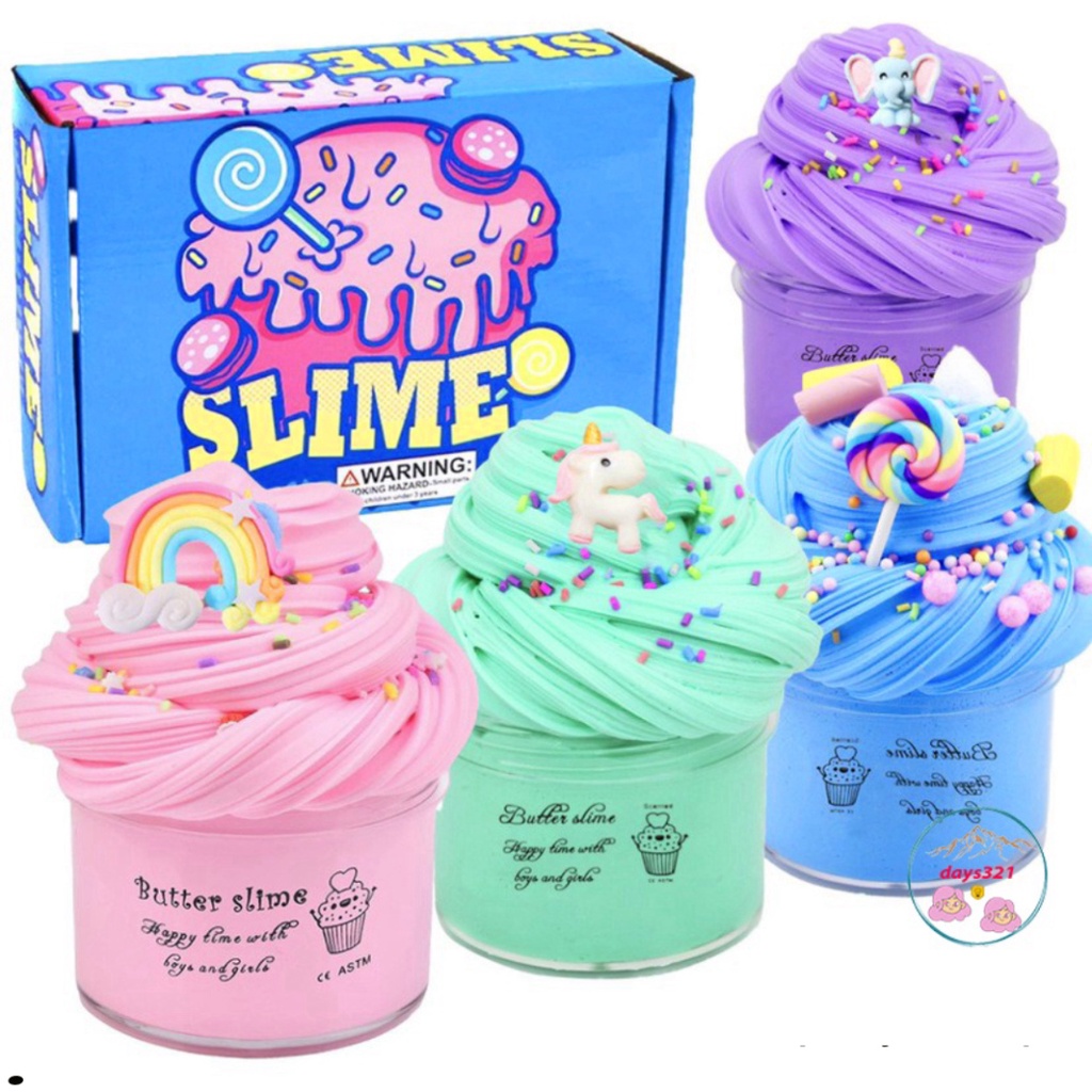 Slime Grape butter cream- Kem bơ nho - Butter slime - Hương nho Mỹ Chuói Thái