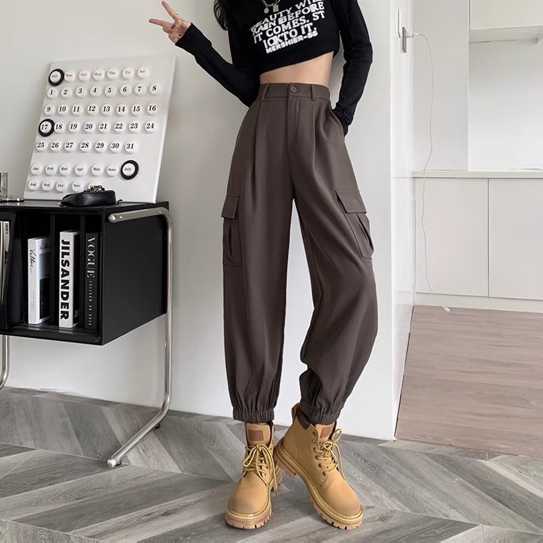 Quần jogger túi hộp bo chân HAGA QBG01