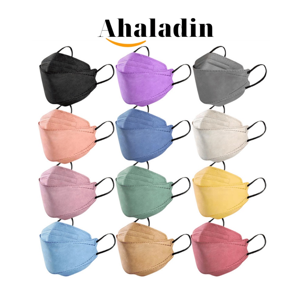 Khẩu trang KF94  kháng khuẩn phong cách thời trang 5 màu ,  Ahaladin, thegioikhautrang.co