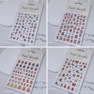 Sticker hình cute dán móng, miếng dán trang trí nail [THANH VY EDANA]