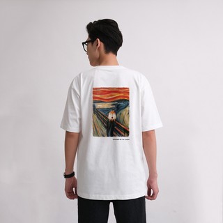Áo thun unisex feelup – the scream fh02