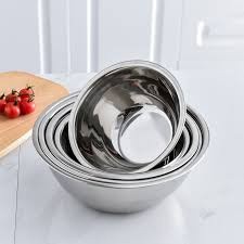 Thau tròn inox 26cm - 28cm - 30cm