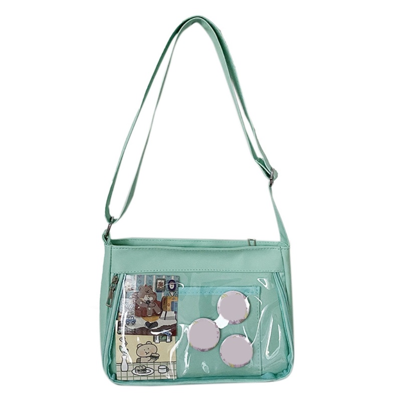 XIXI Túi Xách Nylon Trong Suốt Phong Cách Nhật Bản Cho Nữ