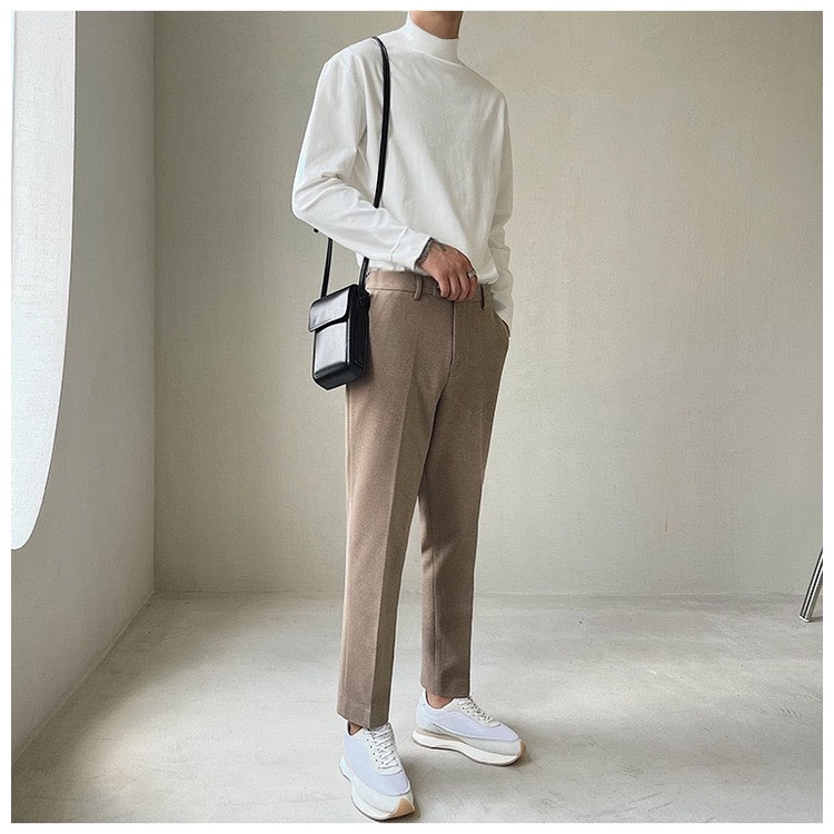 Áo thun Stee Tay dài Cổ cao VIA - Giá sỉ Unisex