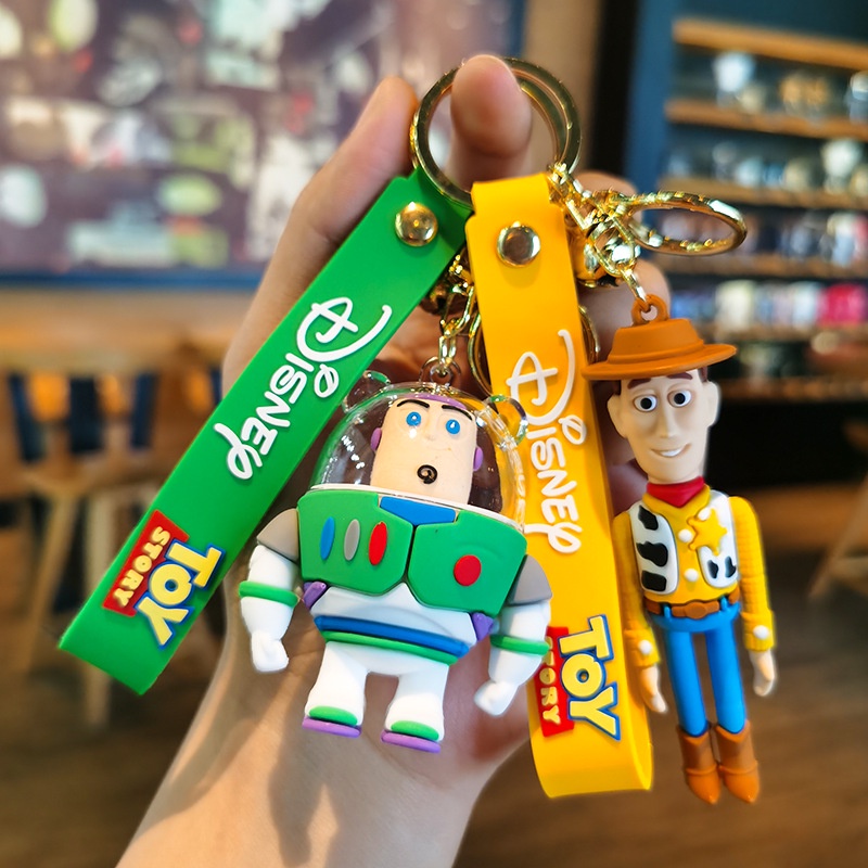 Gấu dâu Lotso Móc Khóa Hình Nhân Vật Trong toy Story 4 Bằng PVC