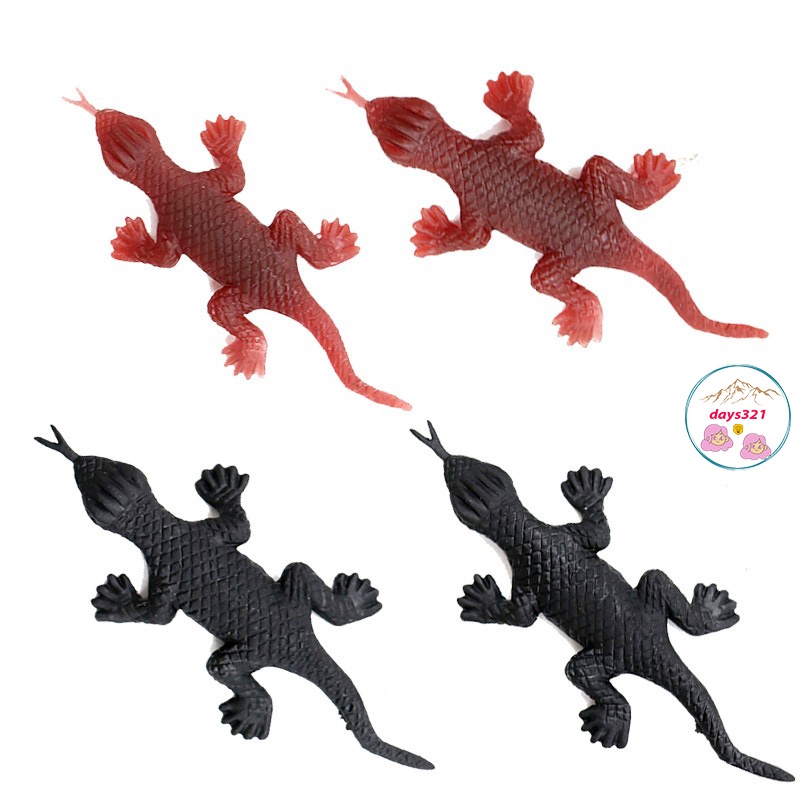 Con Thạch Sùng Giả ⚡ Hot Trend ⚡ Đồ Chơi Côn Trùng Giả Bằng Nhựa, Trang Trí Halloween, Đồ Chơi Giải Trí