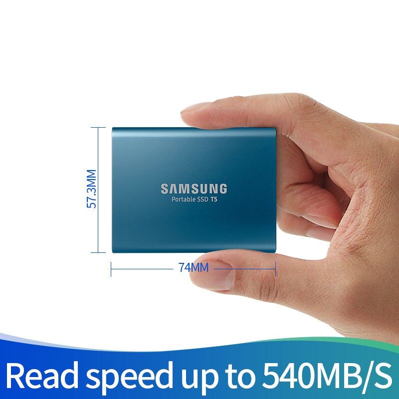 Ổ Cứng Ngoài SSD 500GB 1TB 2T USB3.1 Gen2 USB 3.1 Cho Máy Tính Bảng Laptop Samsung T5