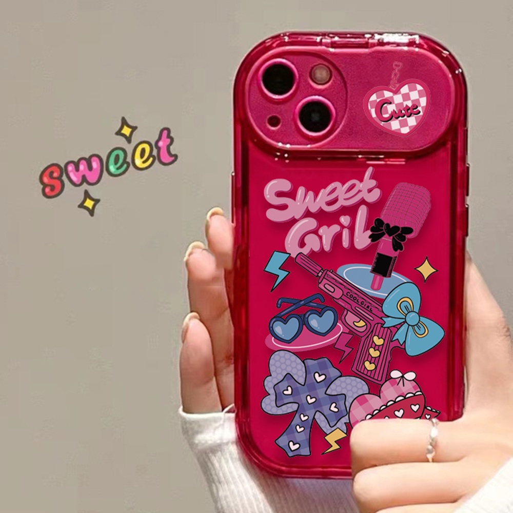 Ốp Điện Thoại TPU Mềm Chống Rơi Họa Tiết Graffiti Tráng Gương Cho IPhone 14 13 12 11 Pro Max 14 Plus