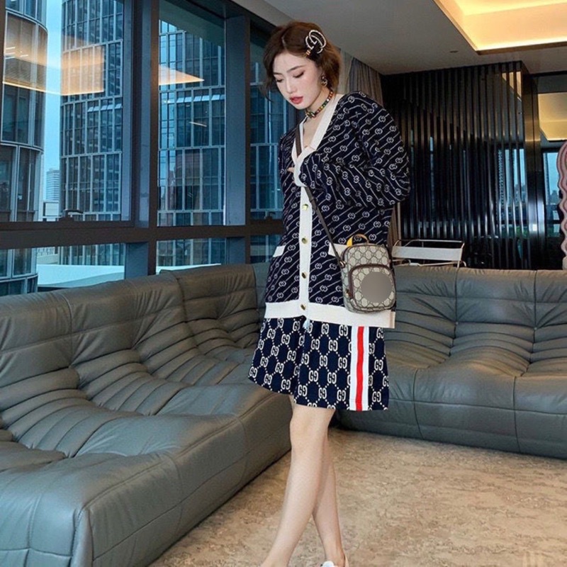 Áo Cadigan GC Phối Viền Cực Chất Nam Nữ