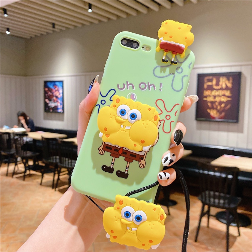 Ốp Điện Thoại Hình Spongebob Cho Vivo 1820 1804 1807 1811 1814 1815 1816 1817 1818 1819 1850 1713 1718 1716 1719 1601 1609 1612