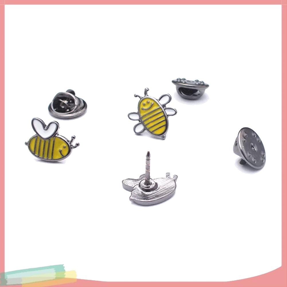 Ghim Cài Áo Hình Con Ong Đính Kim Cương Giả Thời Trang Cho Nữ