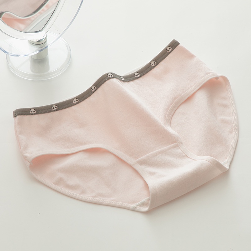 [Thanh Lý] quần áo lót Cotton mịn cạp hình dễ thương KIMCHIBIKINI quan lot nu hop cute mềm mại xinh đẹp QL072